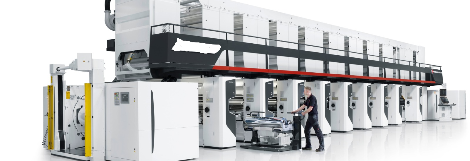 10 COLOR ROTO GRAVURE PRINTING MACHINE